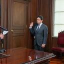 Posesión nuevo Ministro de Comercio Luis Carlos Reyes, Presidente Gustavo Petro