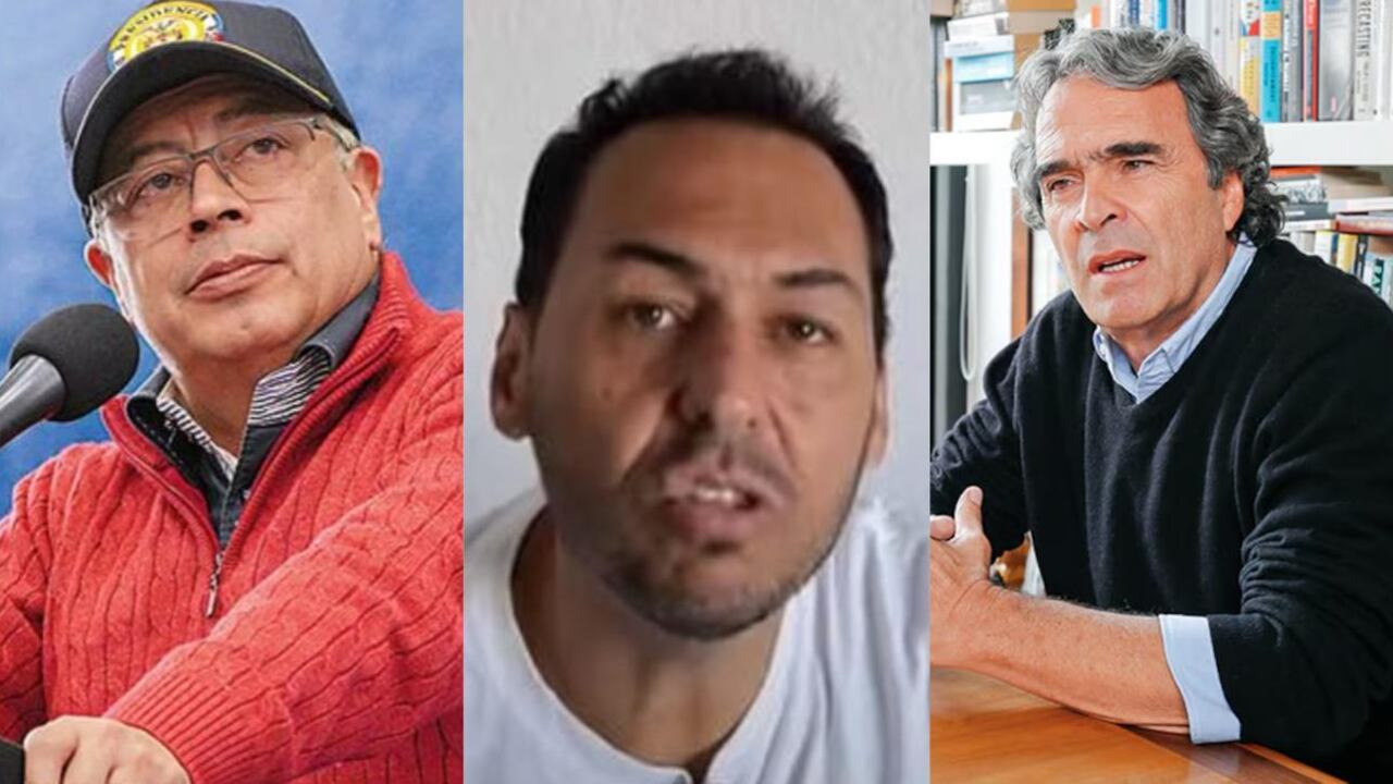 Gustavo Petro, Daniel Mendoza y Sergio Fajardo.