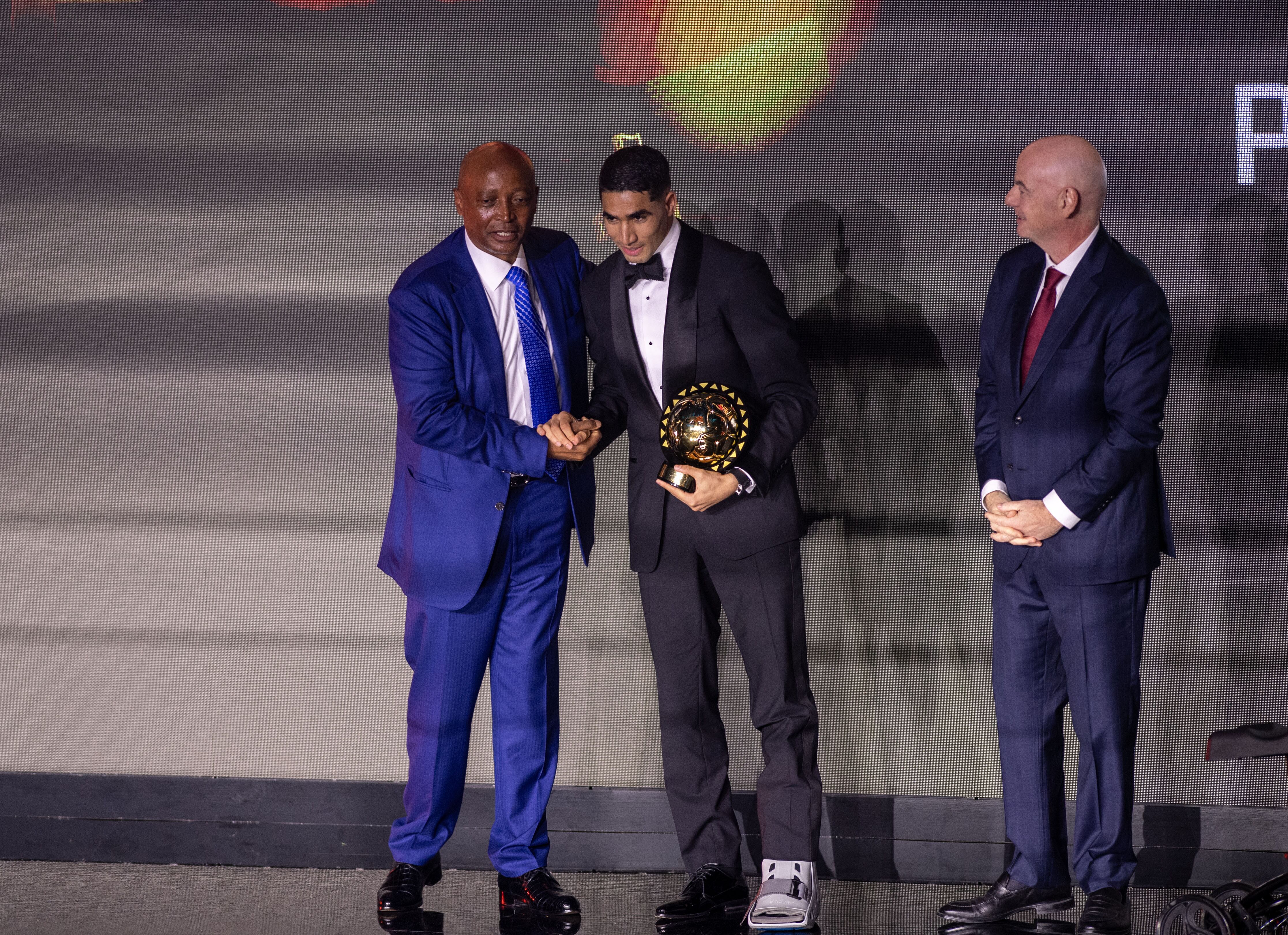 Achraf Hakimi elegido como el mejor jugador africano del año.