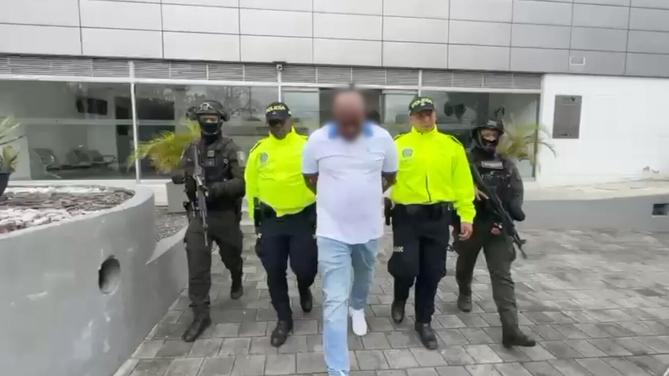 Momento de la captura de alias Firu.