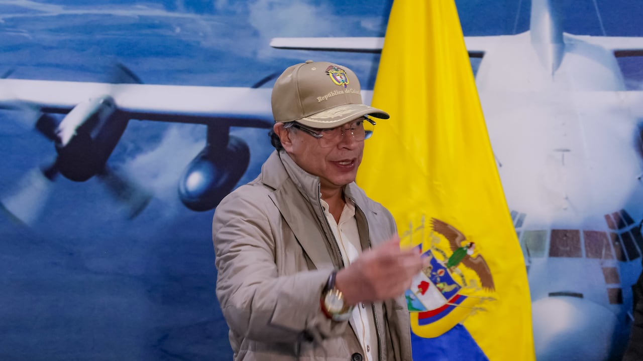 El presidente Gustavo Petro, el 17 de febrero de 2026, en Bogotá.