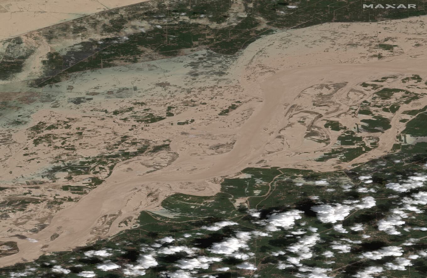 En imágenes : Millones de desplazados por las inundaciones en Pakistán causan estragos