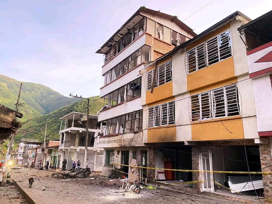 Explosión en Cauca