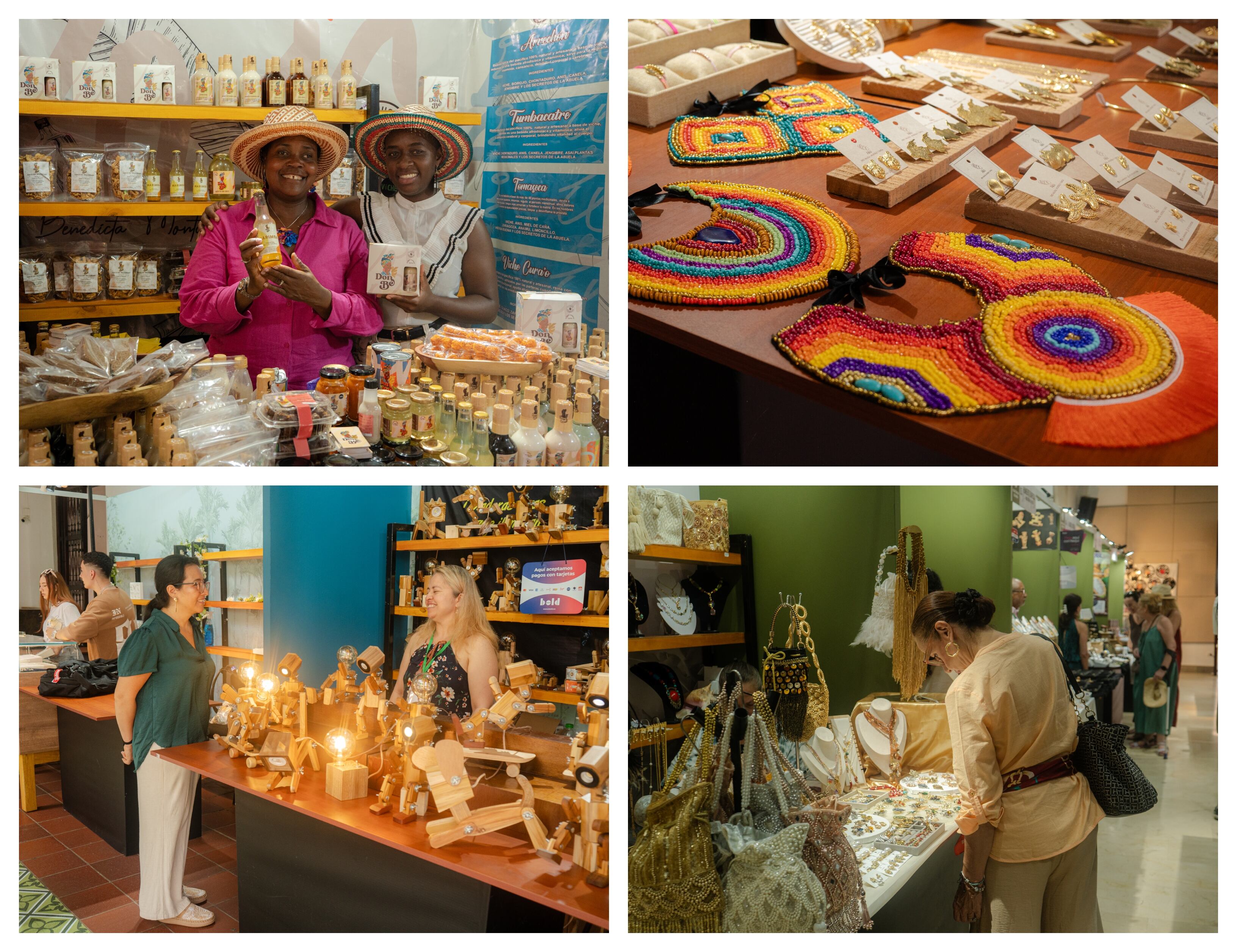 Una vitrina para la artesanía nacional en el corazón de Cartagena.
