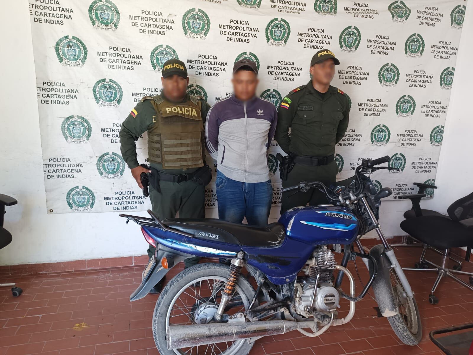 Capturados en Cartagena