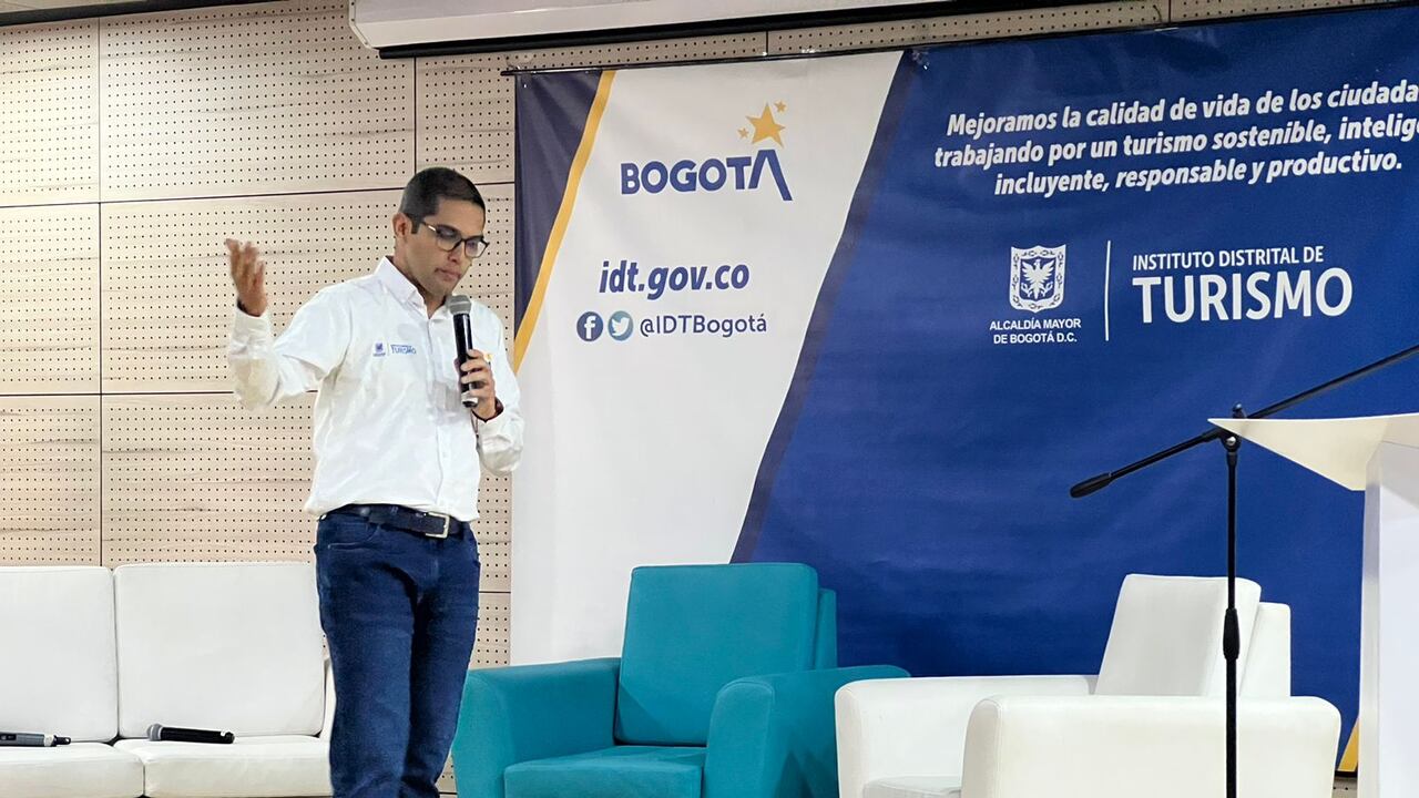 Andrés Clavijo, director del Instituto Distrital de Turismo (IDT)