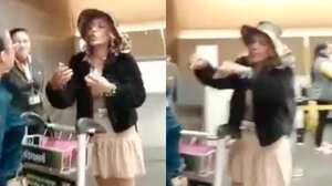 La mujer, identificada como Maria Michaela Bagherian, no podrá regresar al país en 10 años.