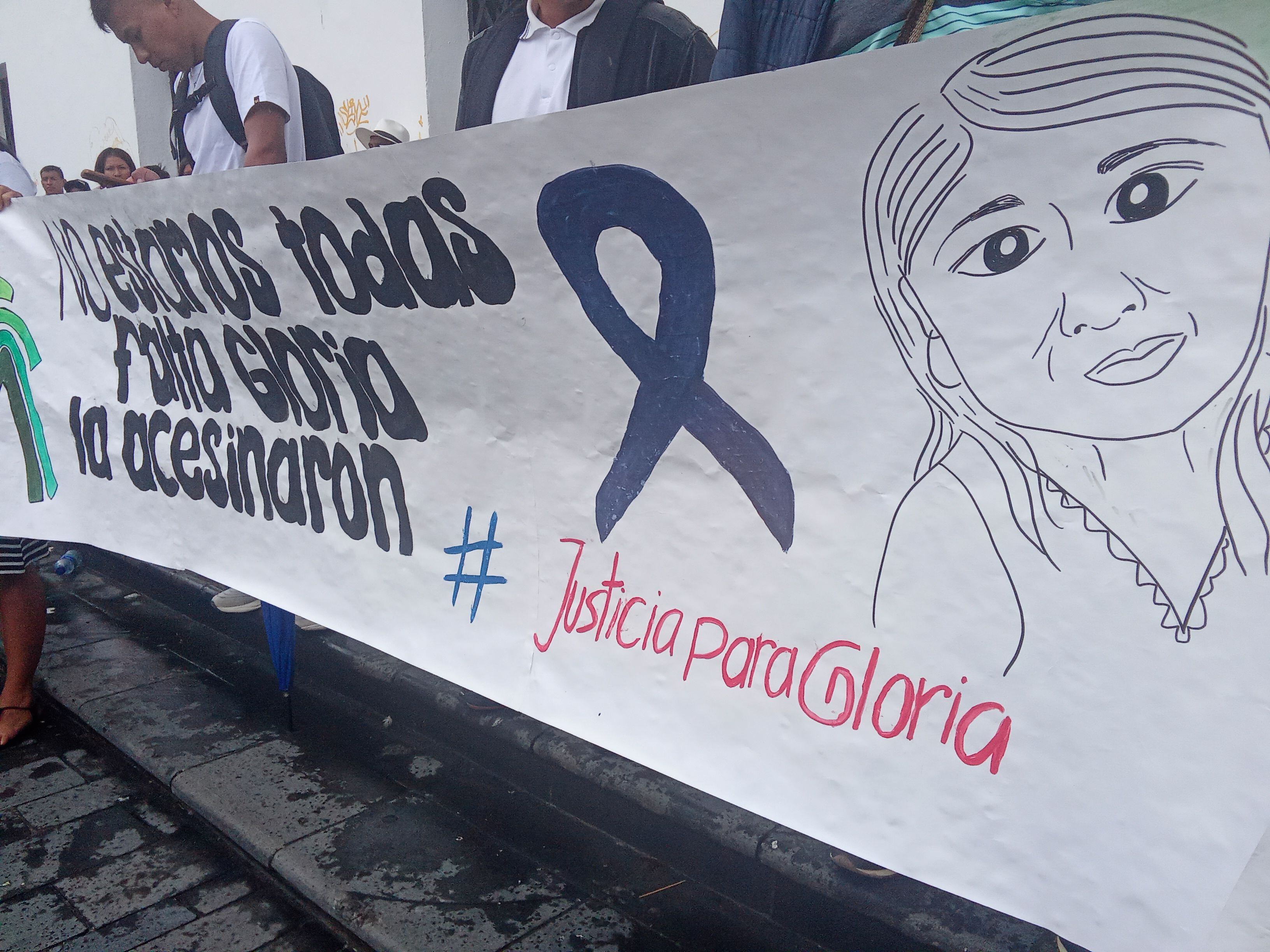 Movilización indígena polindara tras feminicidio de Gloria Quilindo