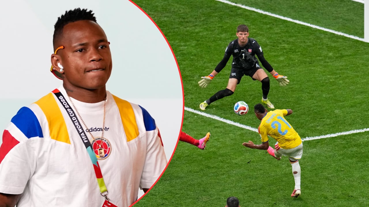 Jáminton Campaz, jugador de la Selección Colombia, habló tras la eliminación del Mundial 2026.