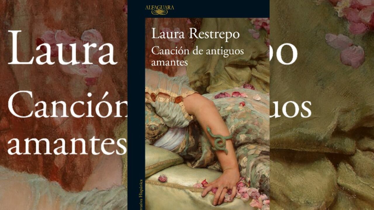 Portada de canción de antiguos amantes, Laura Restrepo.
