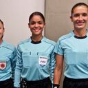 Mujeres árbitras en Colombia. Crédito: Twitter de José Borda.