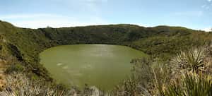 La joya de los Muiscas: La laguna de Guatavita, seleccionada por ChatGPT como la más bonita.