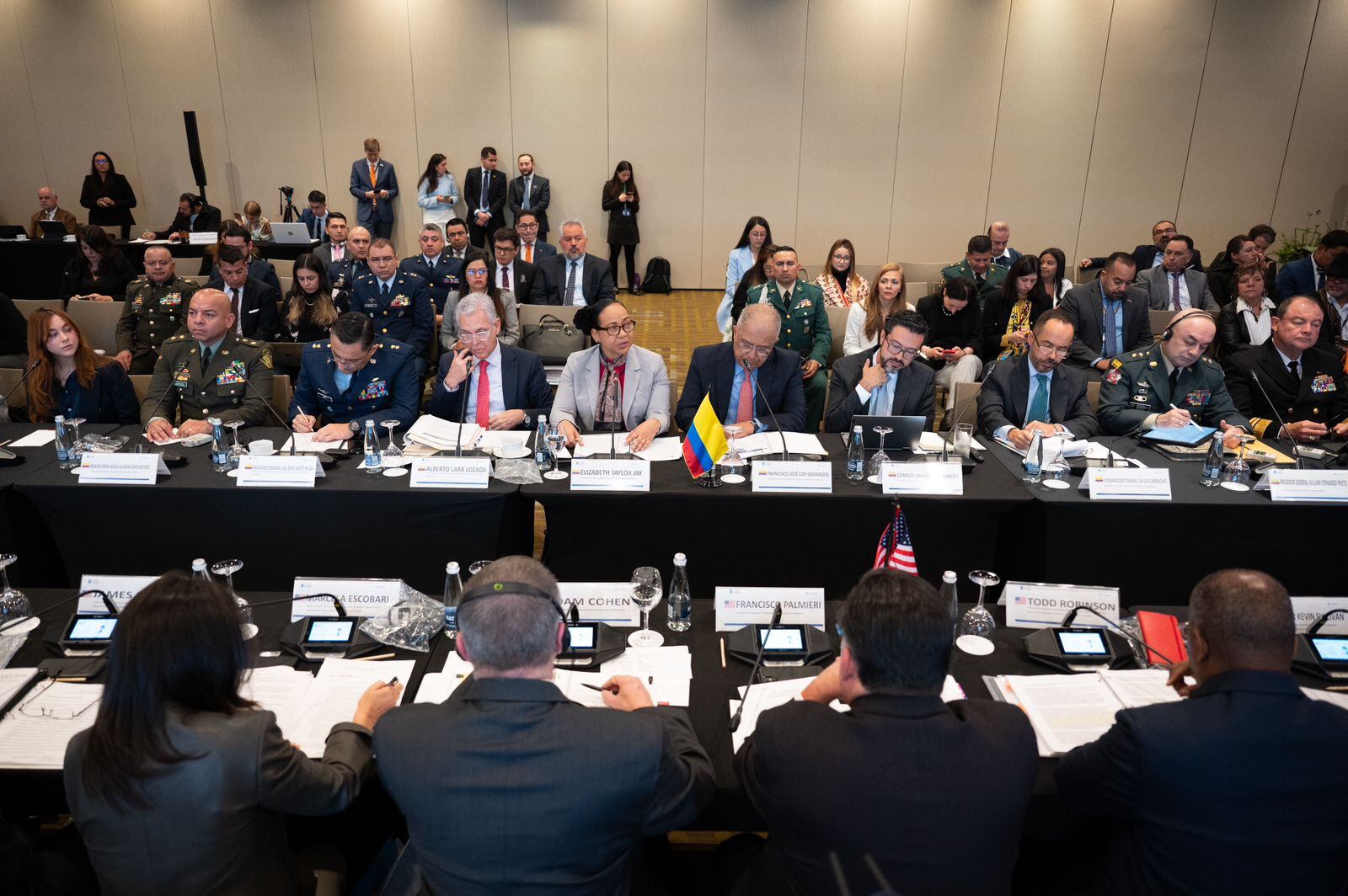 Delegación Colombia - EE.UU.