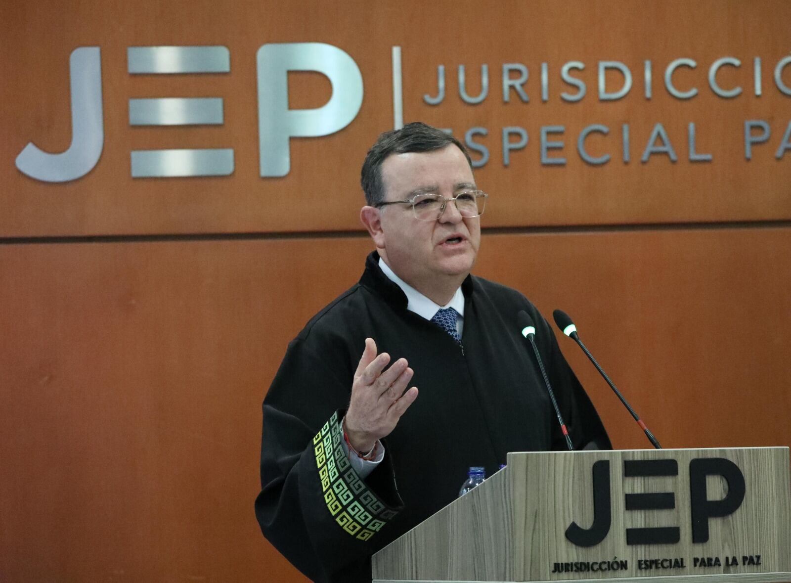 El nuevo presidente de la JEP, Alejandro Ramelli.