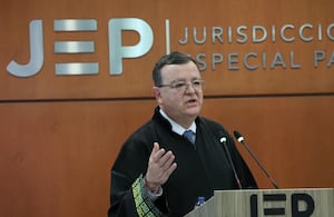El nuevo presidente de la JEP, Alejandro Ramelli.