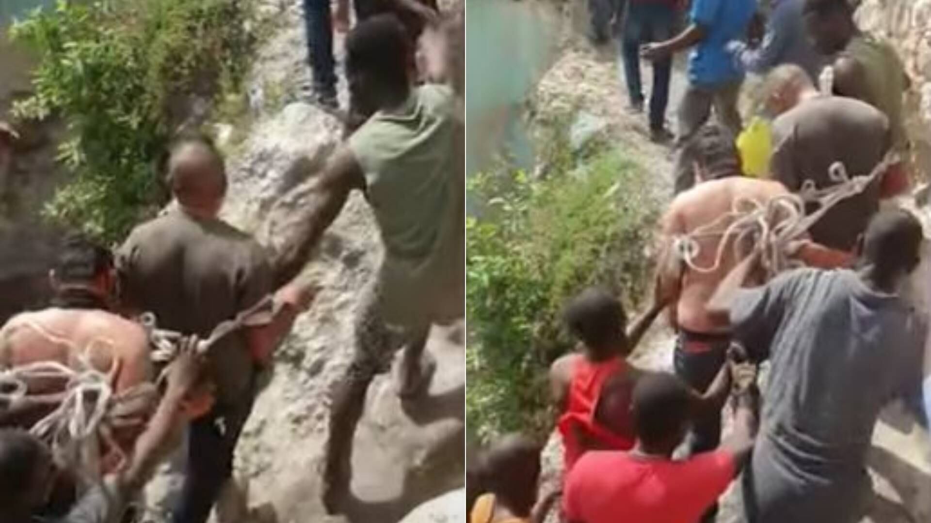 Los sujetos fueron capturados y al parecer estaban actuando como mercenarios.