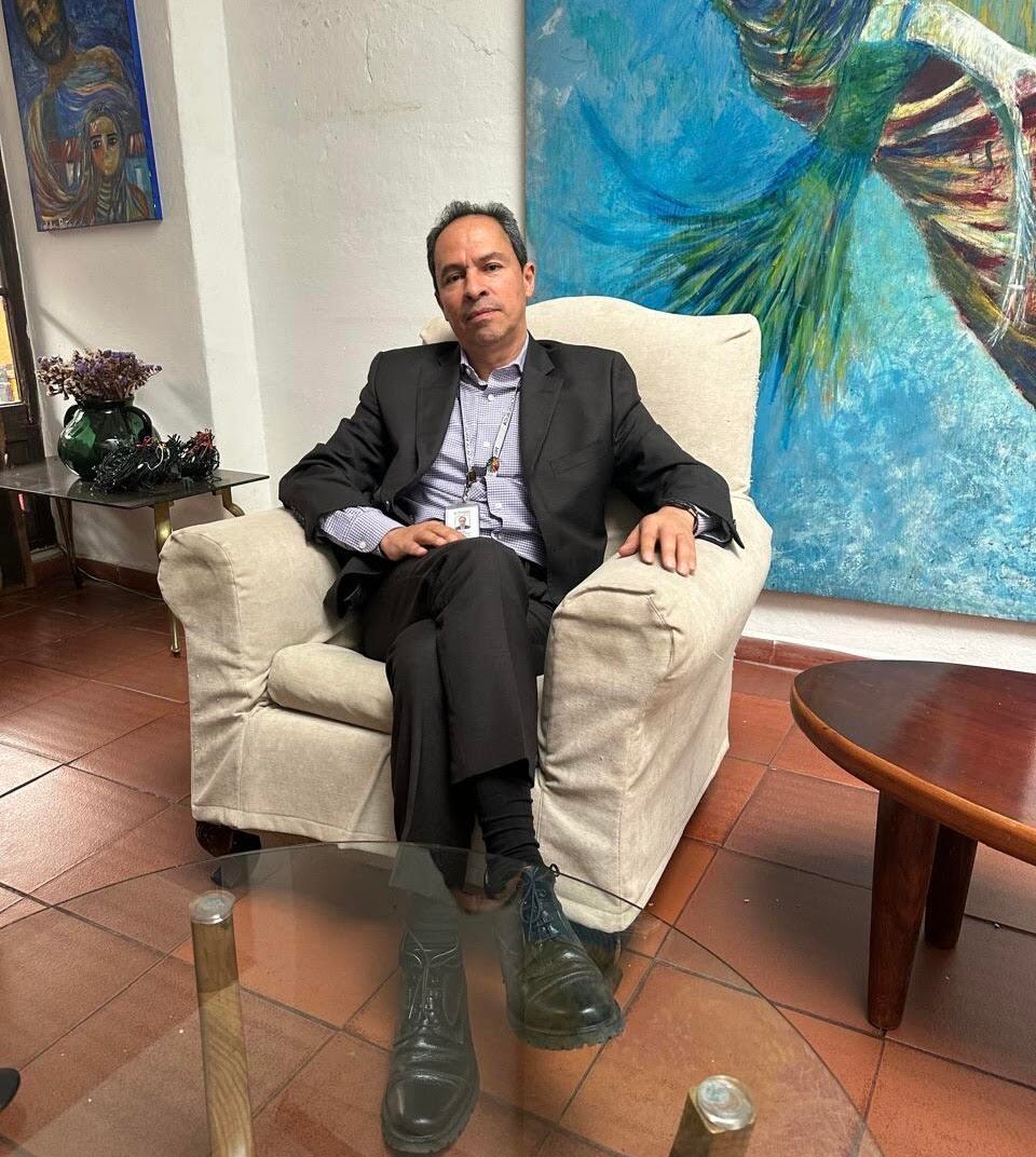 René Guarín, jefe de Informática de la Presidencia