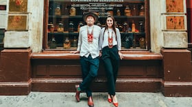 Jean Trinh, fundador de Alquímico, y
Paola Oviedo, cofundadora.