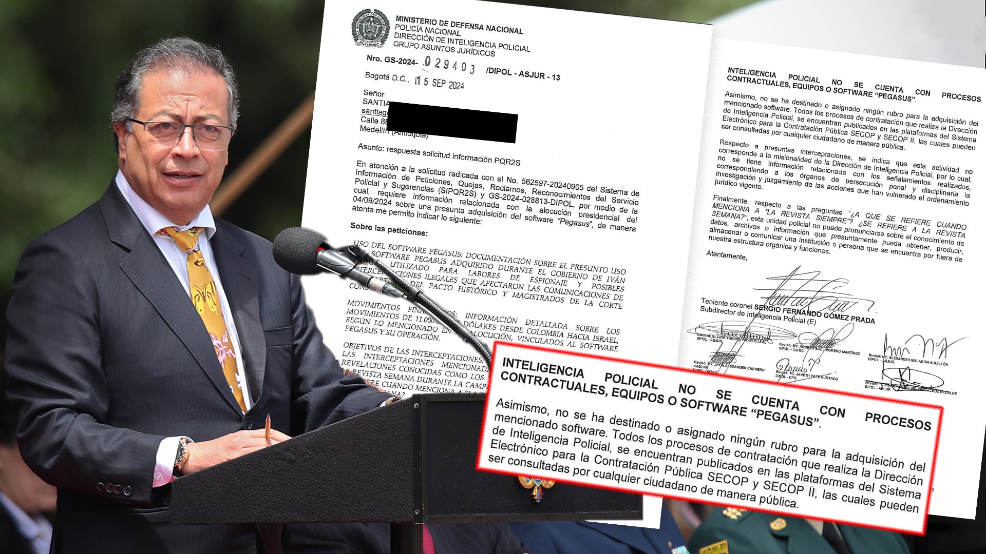 Documento derechos petición Software Pagasus