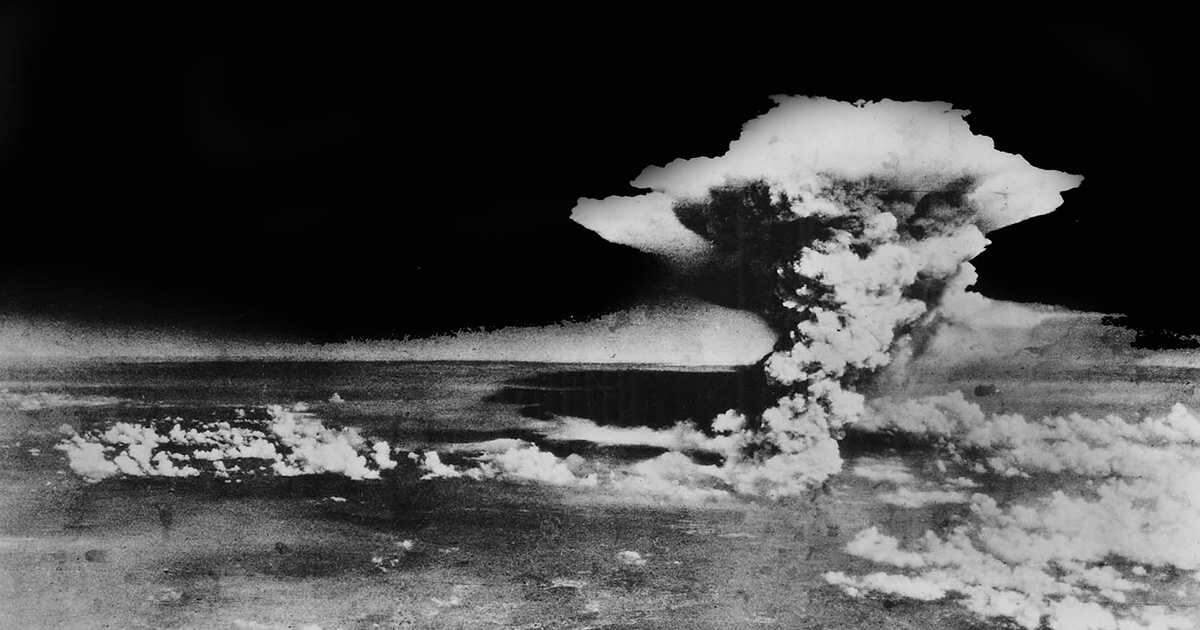 Así se vio la bomba en Hiroshima en la Segunda Guerra Mundial