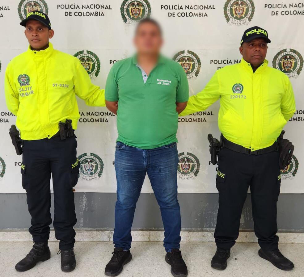 Uno de los sujetos capturados en Barranquilla de la administración del 2012 en Polonuevo