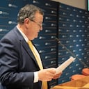 El presidente de la JEP, Alejandro Ramelli, respondió a la propuesta para reducir el presupuesto del Tribunal.