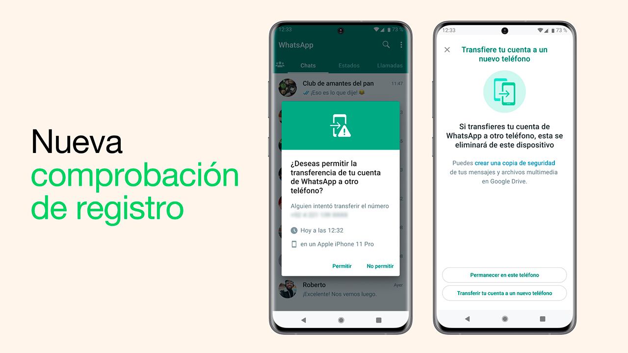 La comprobación de registro en WhatsApp es una nueva función de la app.