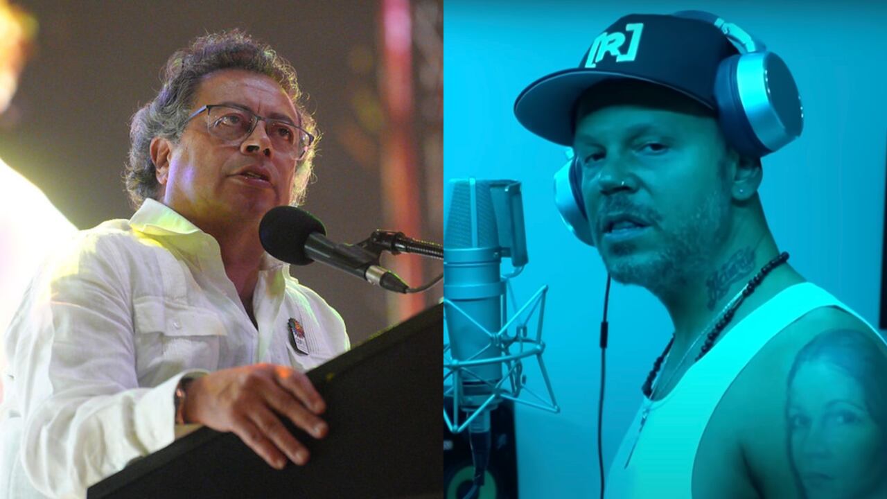 Gustavo Petro y Residente.