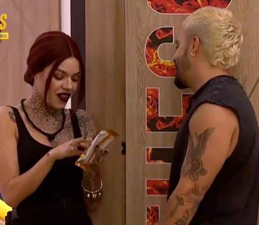 Melissa Gate y Altafulla compartieron un momento lleno de miradas intensas, indirectas y declaraciones.