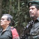 De izq a der, Antonio García, jefe máximo del ELN; Pablo Beltrán, jefe negociador; alias Pablito, cerebro del atentado contra la Escuela de Policía General Santander.