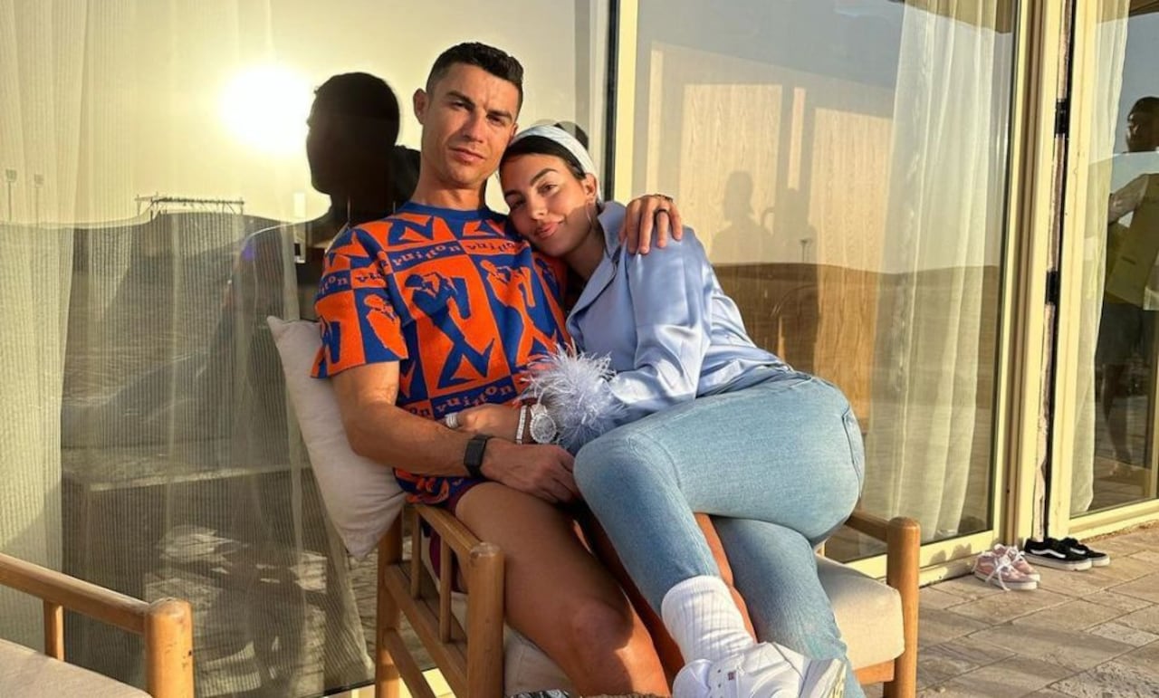 Cristiano Ronaldo y su pareja Georgina Rodríguez