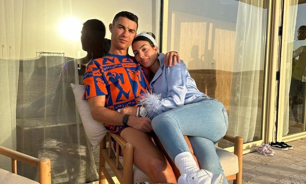 Cristiano Ronaldo y su pareja Georgina Rodríguez