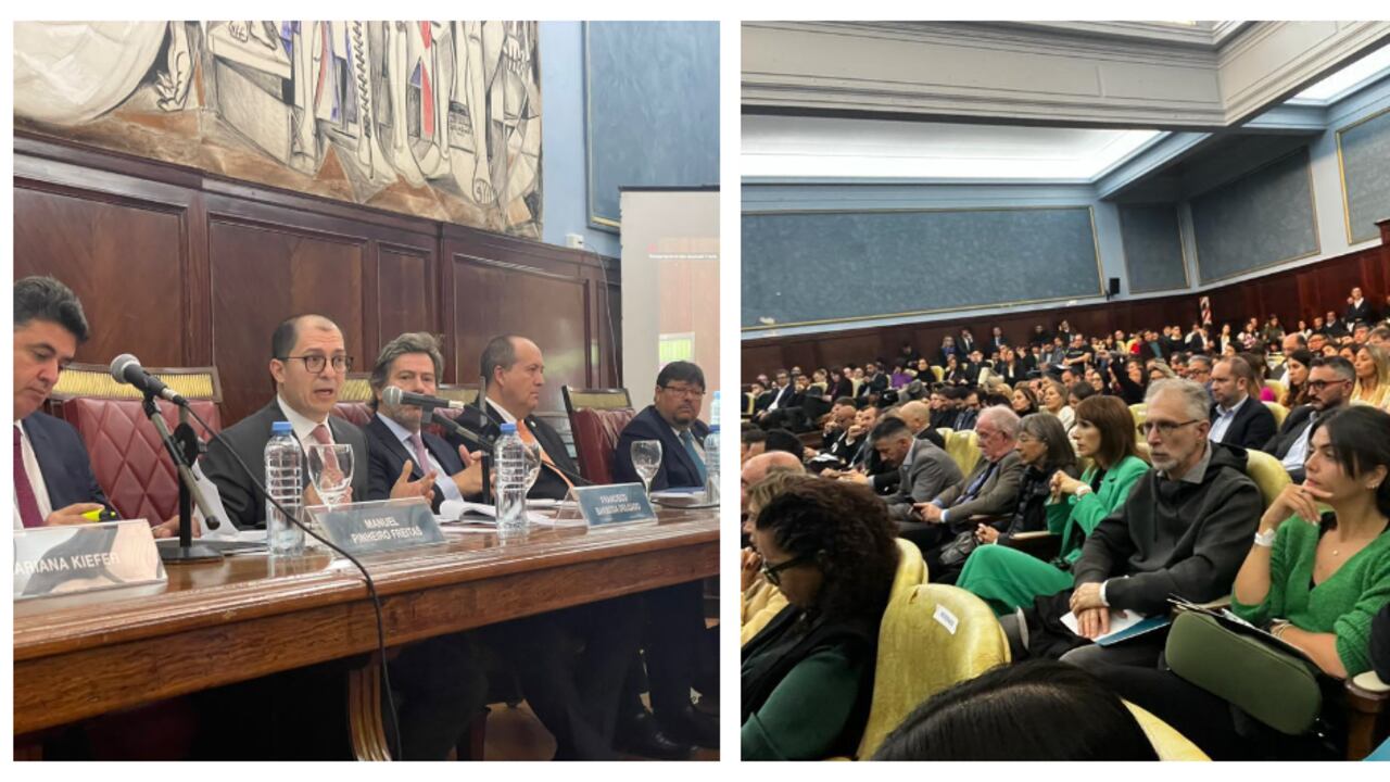Fiscal Francisco Barbosa, en la Universidad Nacional de Buenos Aires (UBA)
