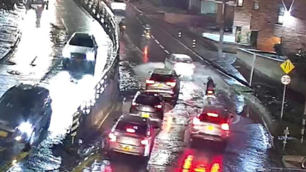 Fuertes lluvias en Bogotá