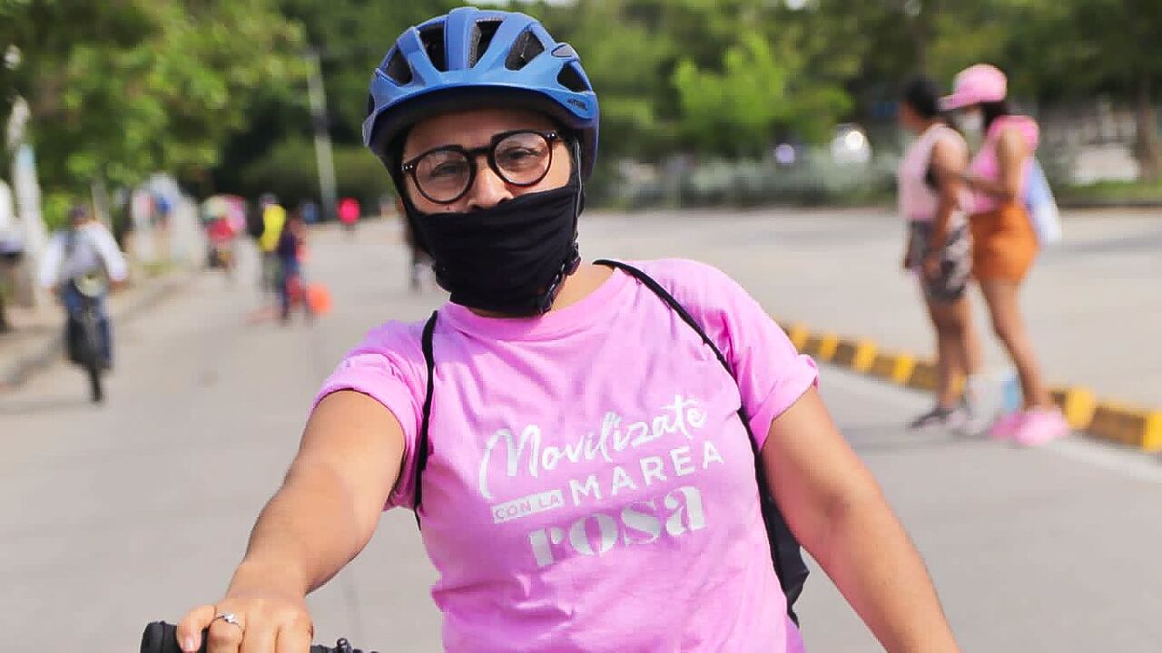 La ciclovía de este domingo se realizará para conmemorar el mes de la lucha contra el cáncer de mama.