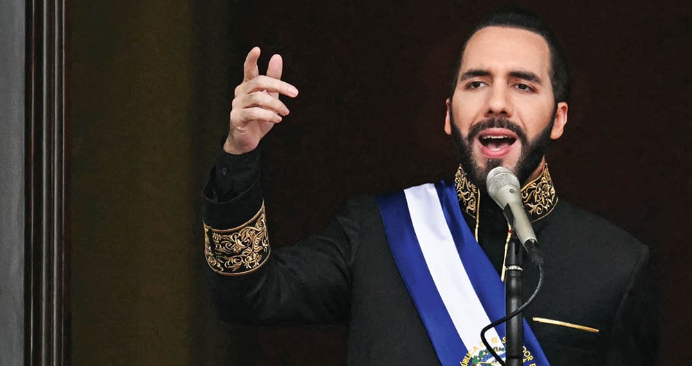 Nayib Bukele, presidente de El Salvador.