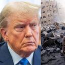 De izquierda a derecha: Donald Trump y Joe Biden.