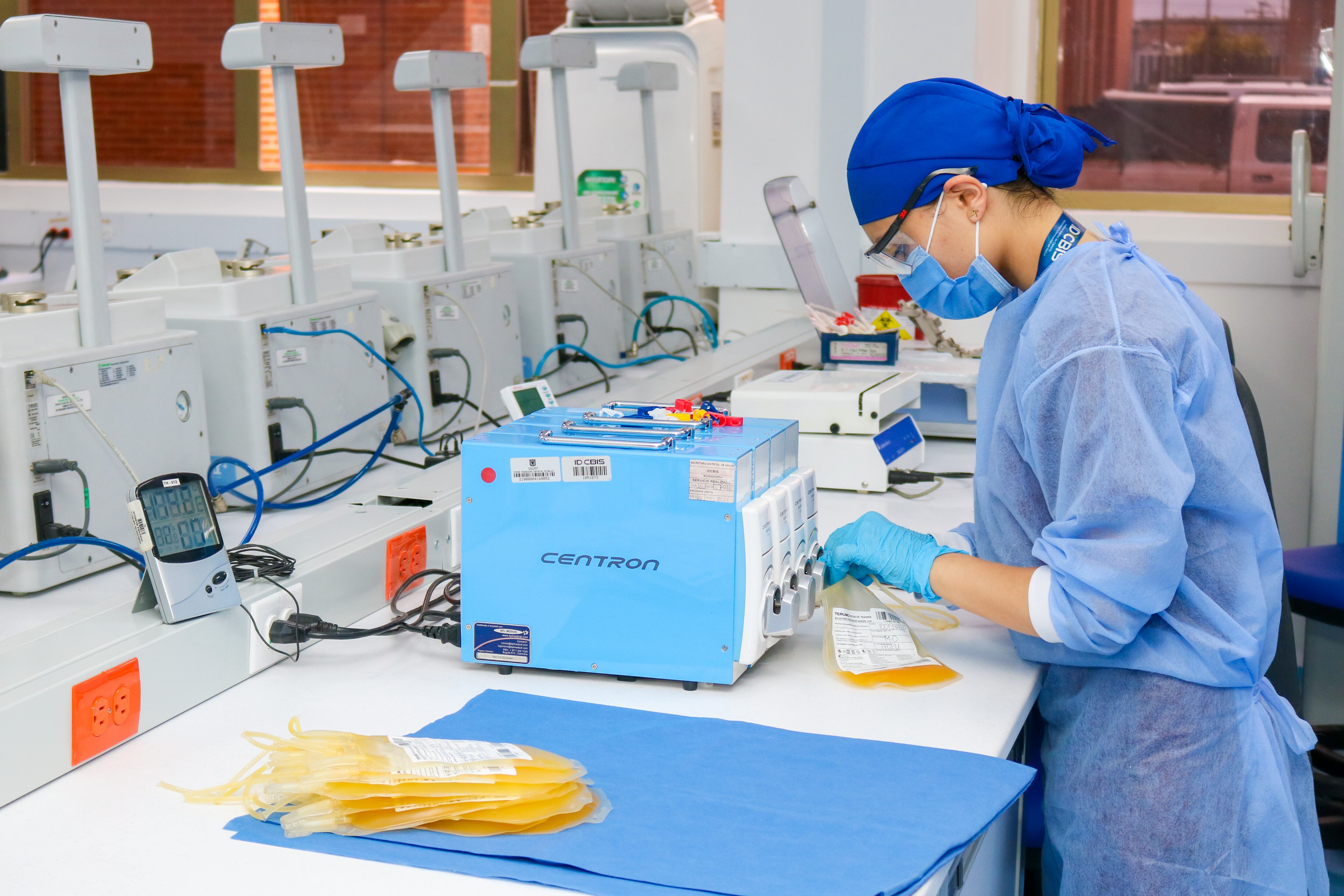 En Bogotá, el índice de donación es de 35 donantes por cada mil habitantes, un promedio superior al del país que está en 20.