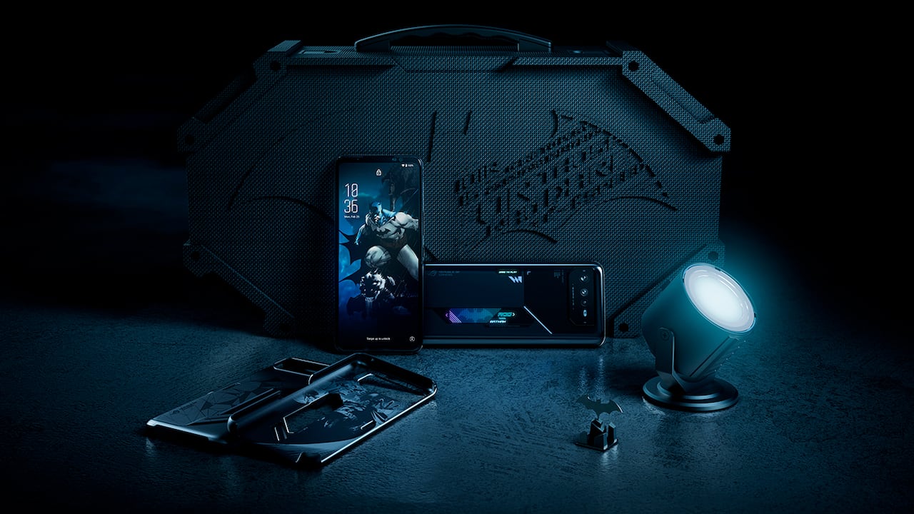 El smartphone Asus ROG Phone 6 Batman Edition, es un tributo para el héroe de 'Ciudad Gótica'.