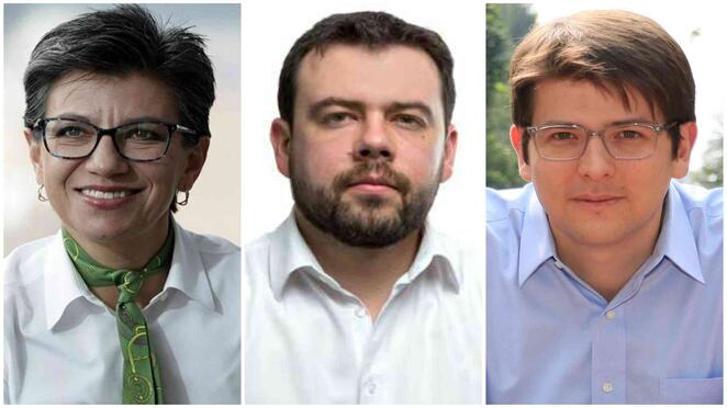 Claudia López, Carlos Fernando Galán y Miguel Uribe obtuvieron puntajes de 70, 75 y 80 por ciento en esta prueba.