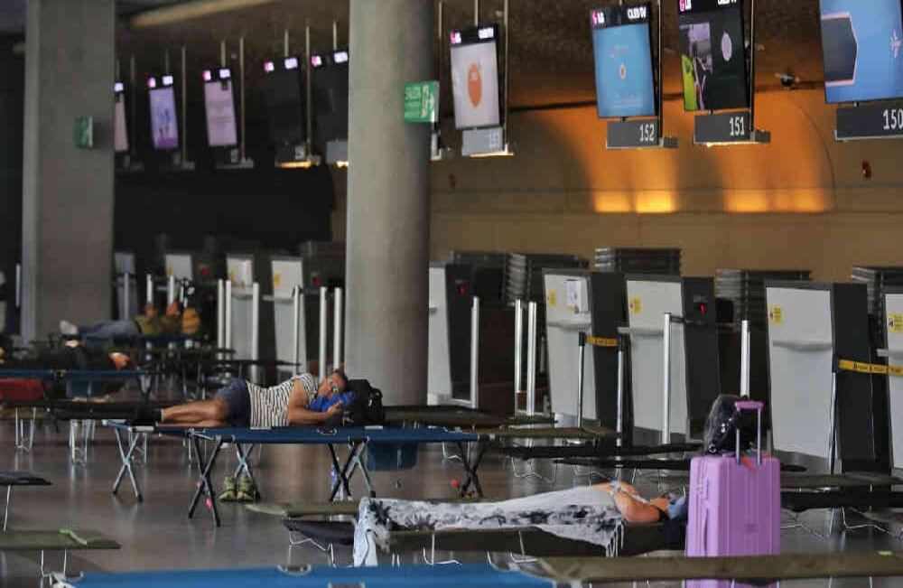 Aeropuerto El Dorado durante cuarentena