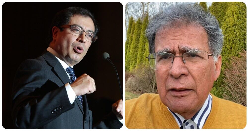 Gustavo Petro y Camilo González.