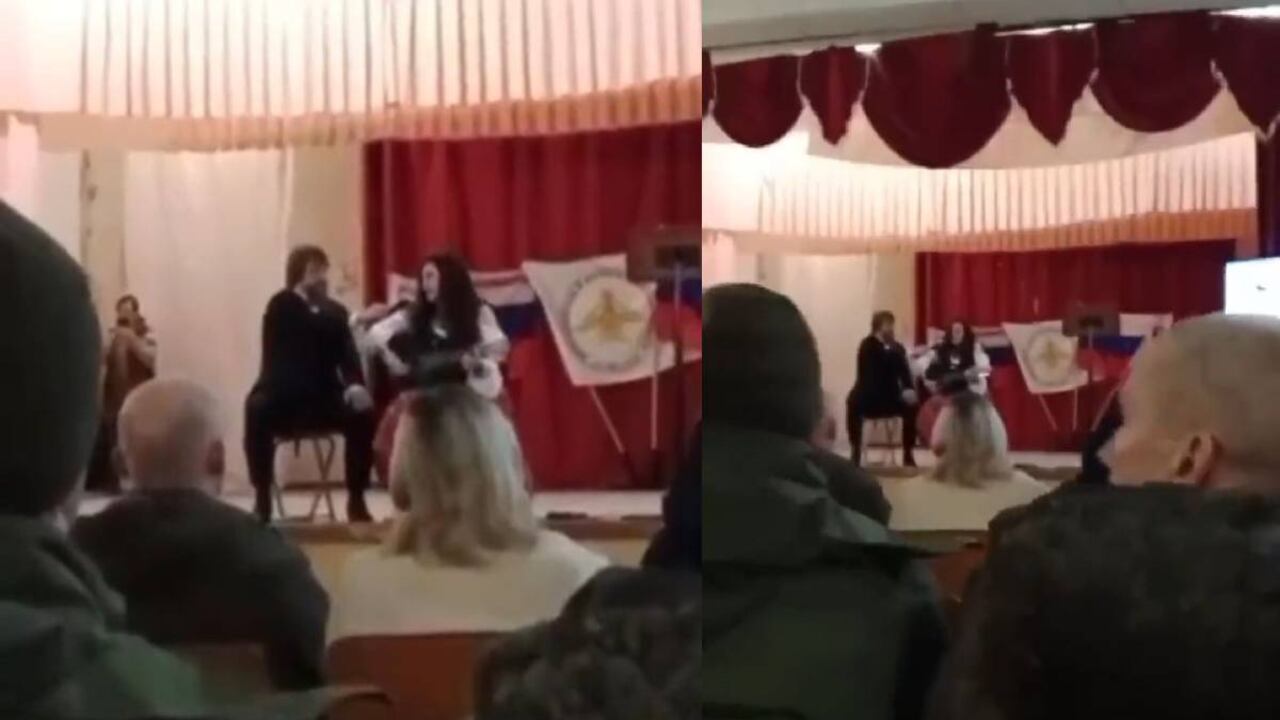 Las imágenes se hicieron virales en las redes sociales