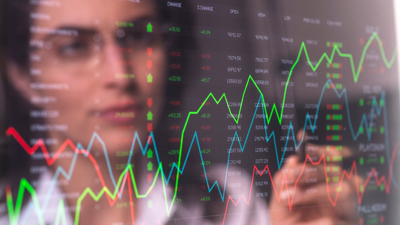 Finanzas, economía, bolsa de valores, cifras.