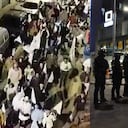 Seguidores de Fernando Villavicencio protestan en rechazo al asesinato del candidato presidencial de Ecuador.