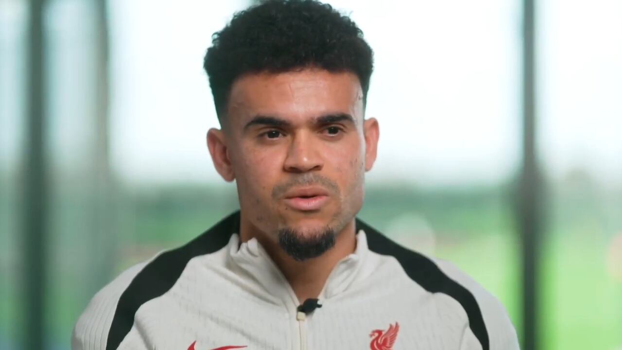 Luis Díaz, delantero colombiano del Liverpool.