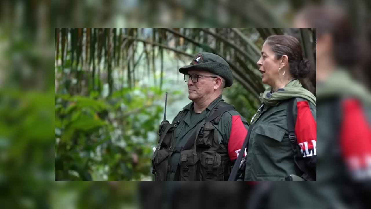 Alias Silvana Guerrero y alias Ricardo, guerrilleros del ELN.