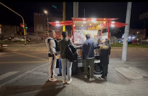 Ventas ambulantes en Bogotá