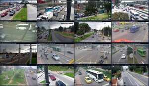 Flujo vehicular en Domingo de Pascua - Movilidad en Bogotá.