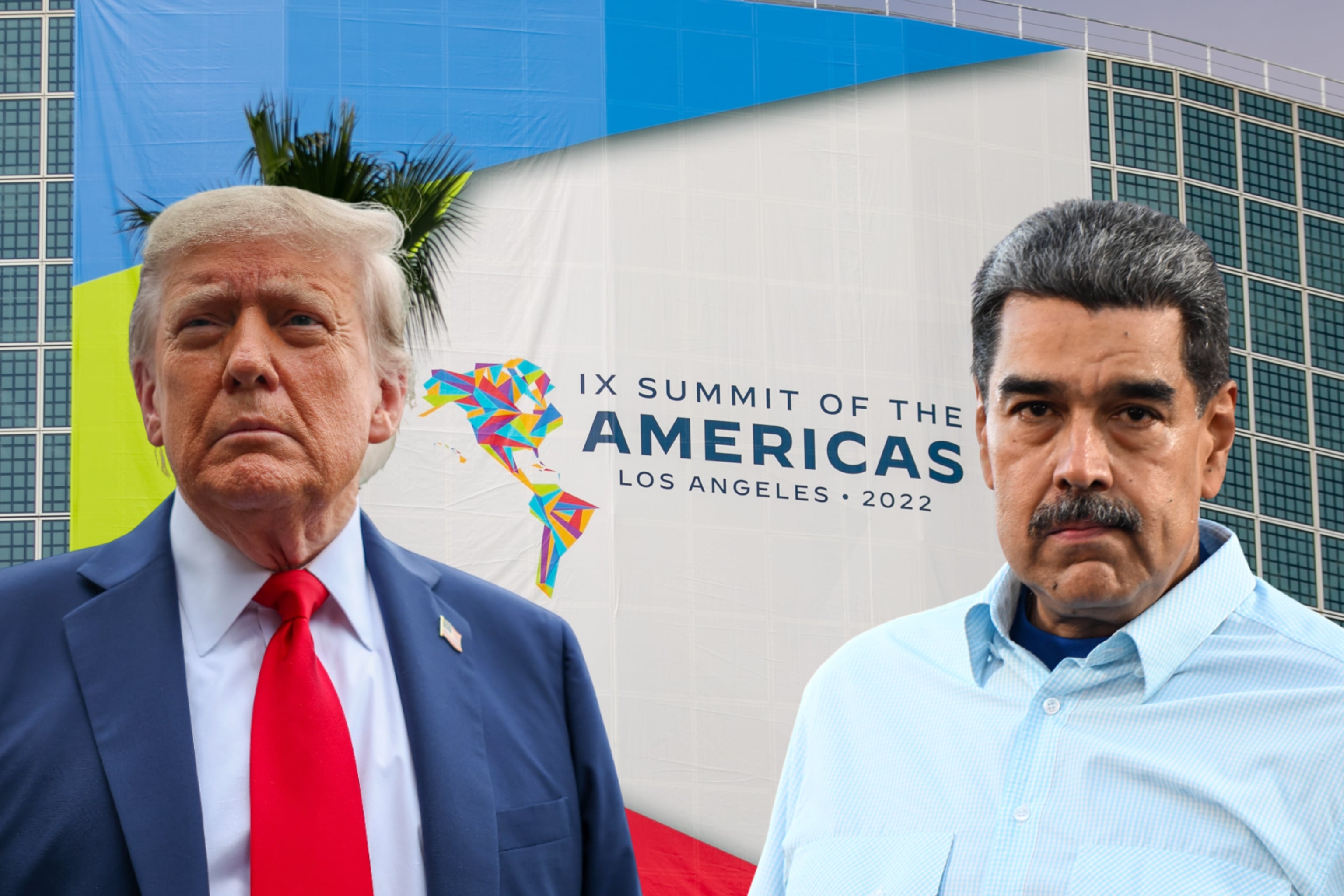 Donald Trump y Nicolás Maduro